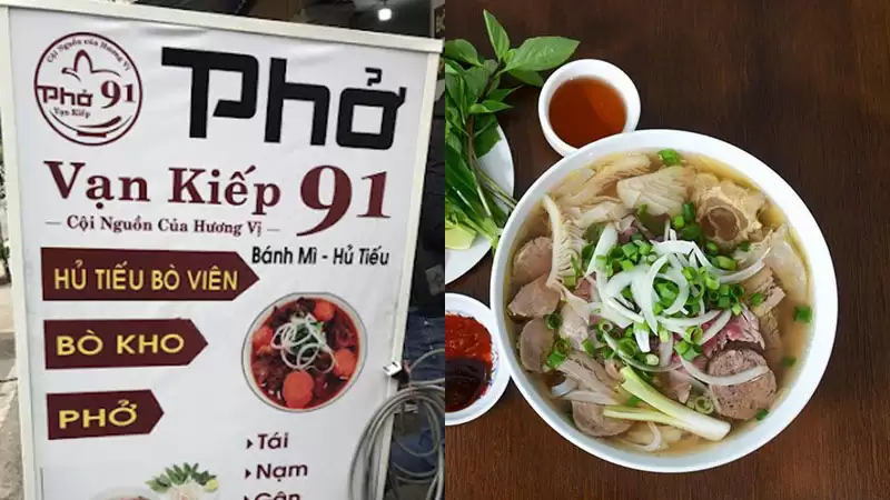 Phở Hùng 91 - Vạn Kiếp