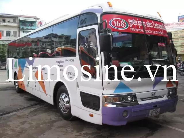 16 Nhà xe đi Campuchia, xe limousine Sài Gòn Campuchia giường nằm