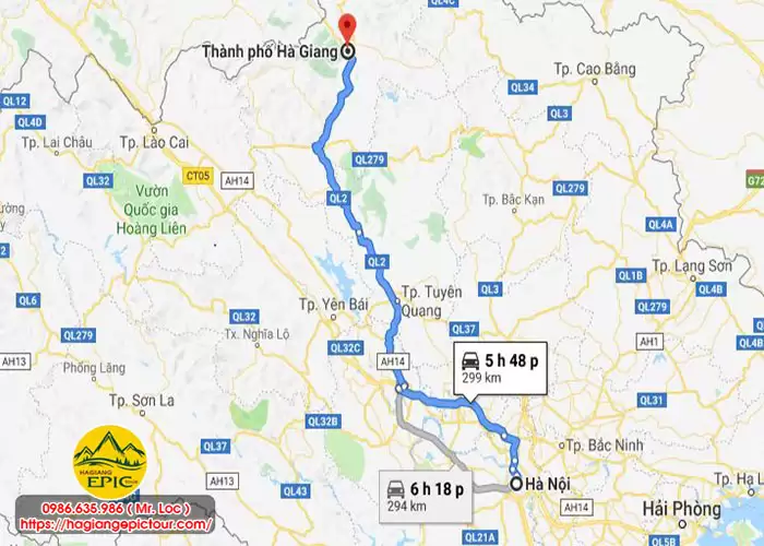 Đi Từ Hà Nội Lên Hà Giang Bao Nhiêu KM? Hướng Dẫn Từ A-Z