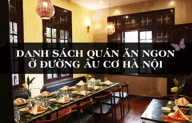 ĐỪNG BỎ LỠ quán ăn ngon ở đường Âu Cơ Hà Nội tại đây !