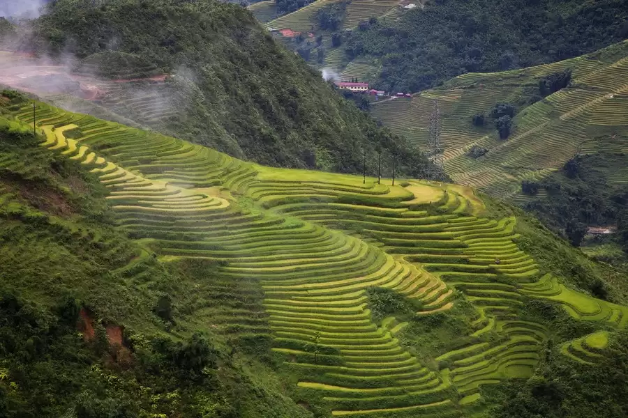 Những thửa ruộng bậc thang ấn tượng ở Sapa