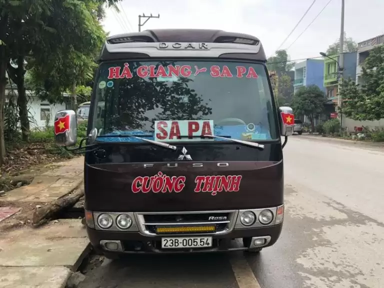 xe khách SaPa Hà Giang cường thịnh