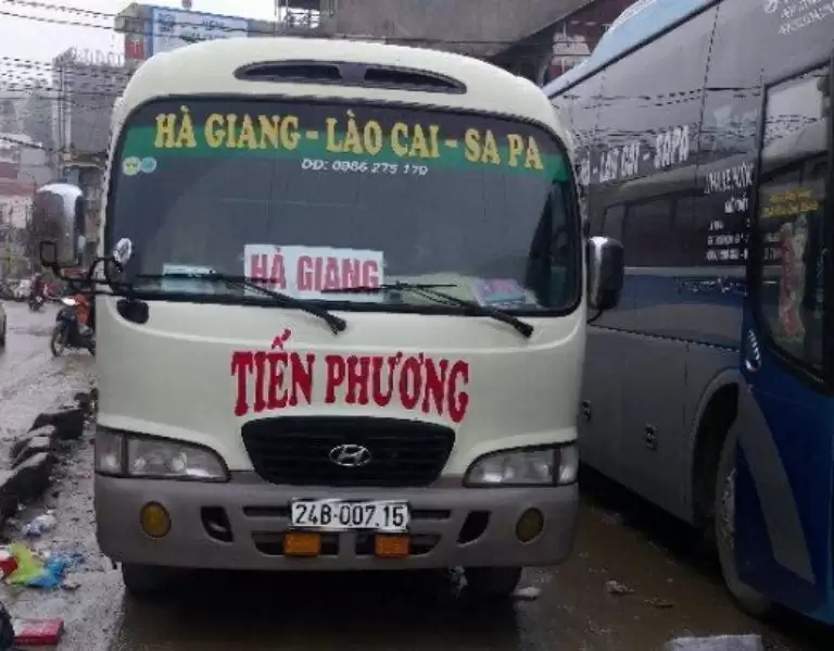 xe khách tiến phương