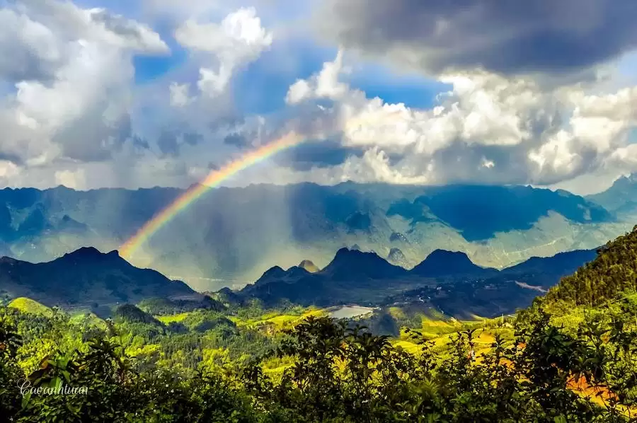 Hành trang đến với Mã Pì Lèng – Một trong tứ đại đỉnh đèo miền Bắc. (Ảnh: Cao Anh Tuấn)