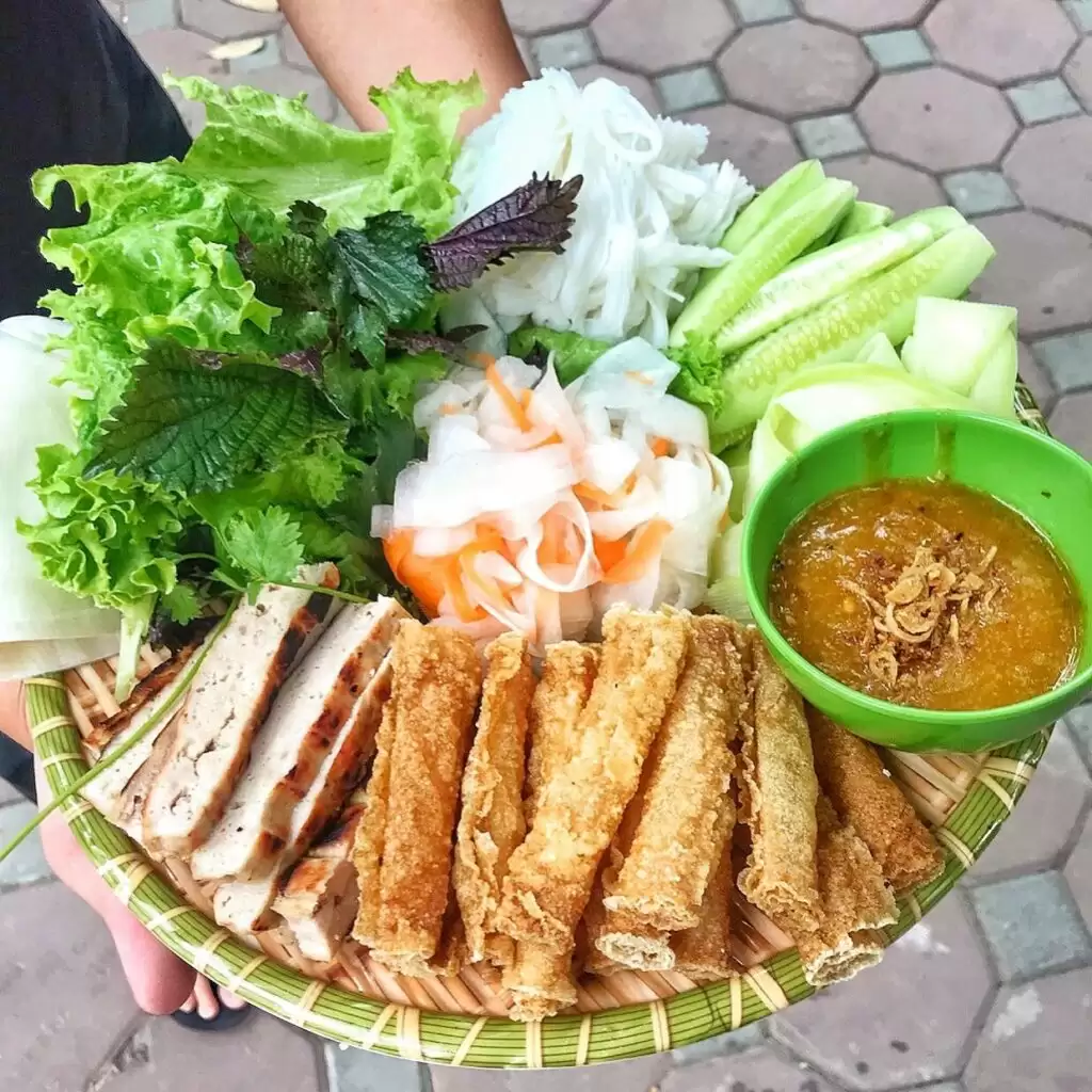 nem nuong hoa beo