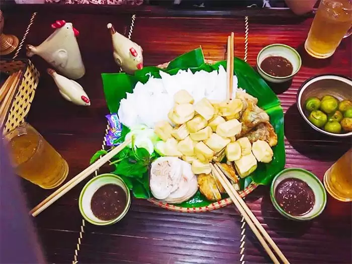 Bún đậu mắm tôm