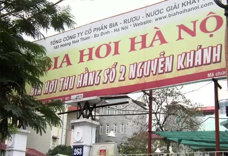 quán bia Hà Nội