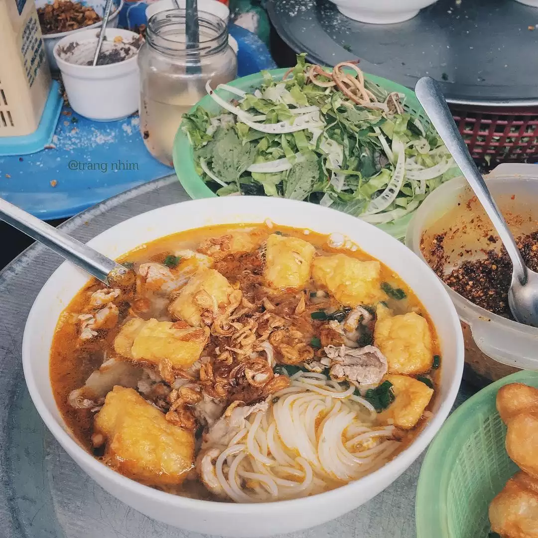 quán bún riêu ngon Hà Nội