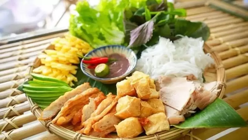 bún đậu mắm tôm