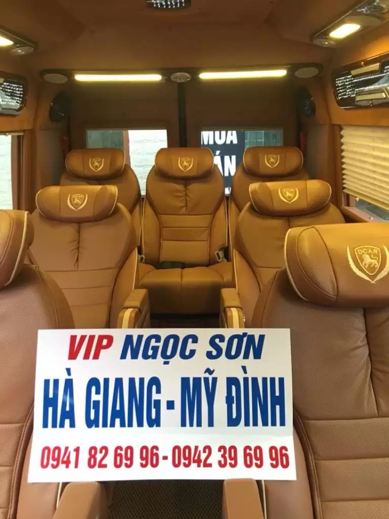 xe limousine Hà Nội Hà Giang ngọc sơn