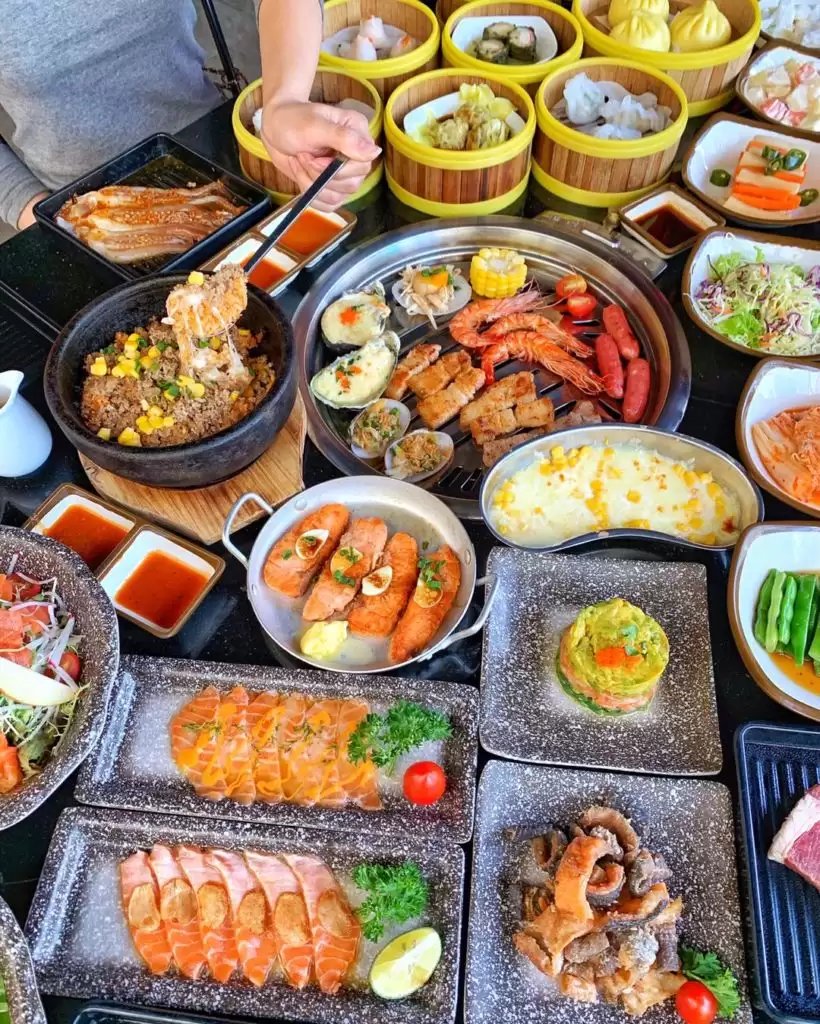 Làu buffet - Quán buffet nướng ngon ở Hà Nội