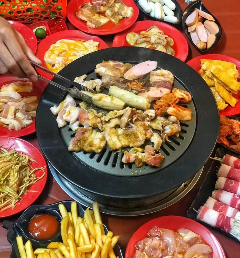 Buffet nướng Korea - Lẩu Thái