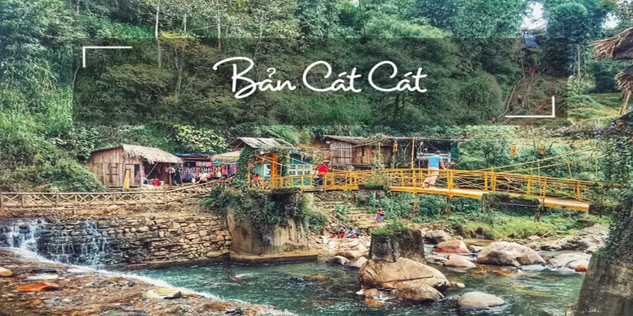 Bản Cát Cát yên bình