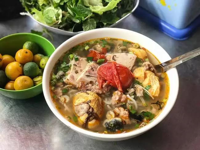 Bún ốc Hàng Khoai bổ dưỡng